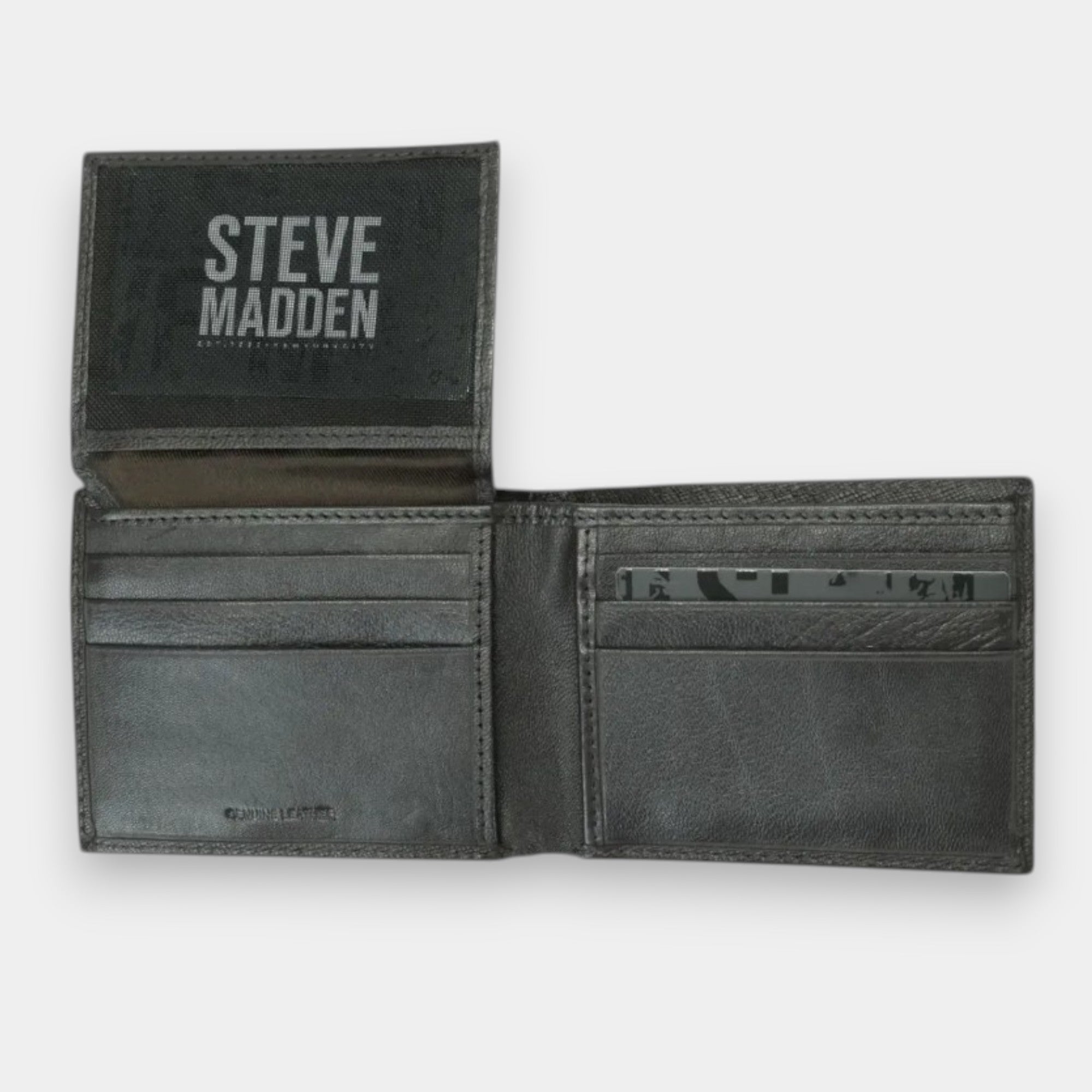 Billetera Steve Madden Tex Negra