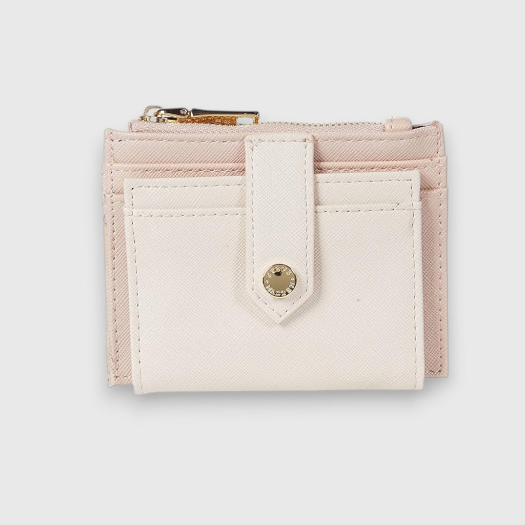 Tarjetero Steve Madden beige