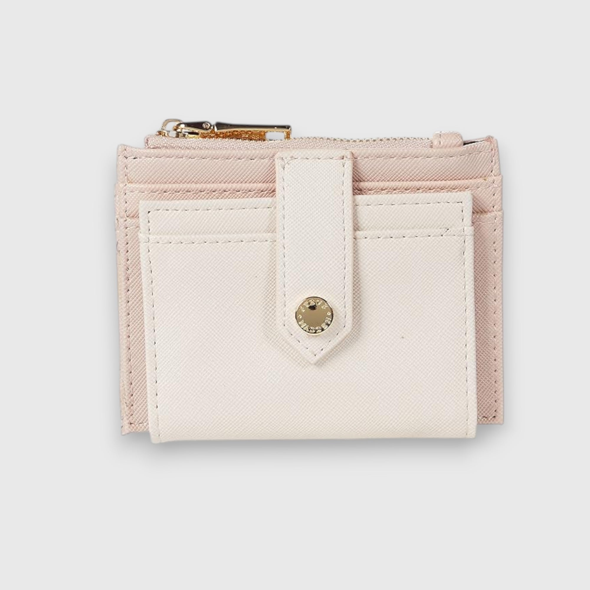 Tarjetero Steve Madden beige