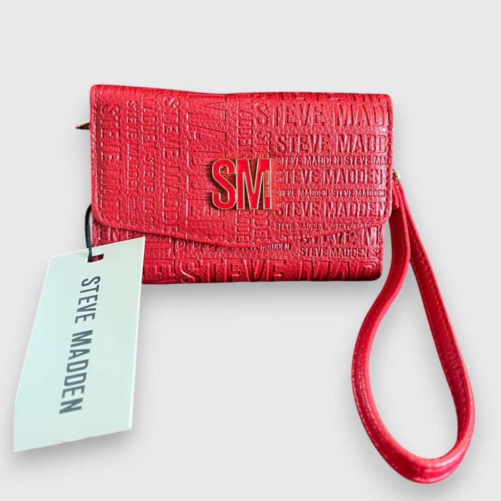 Cartera Steve Madden Roja