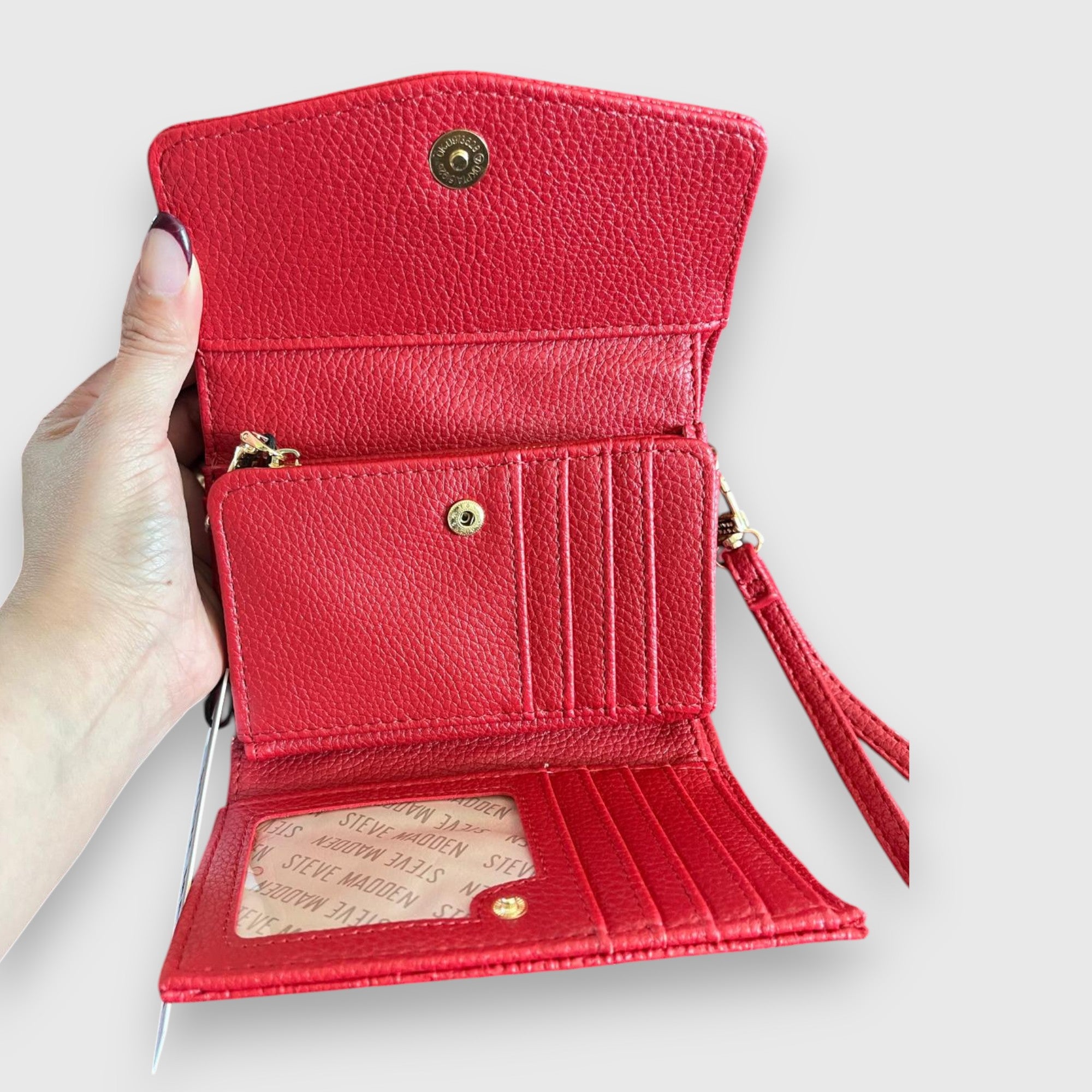 Cartera Steve Madden Roja